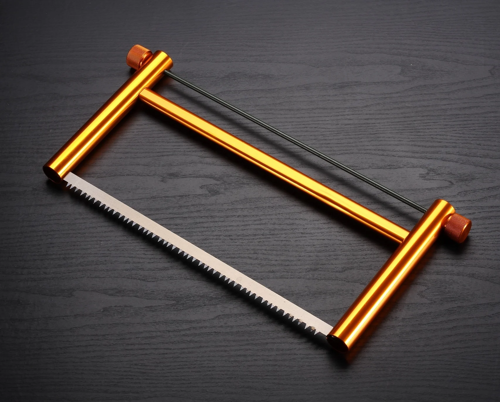 CS003 Collapsible Camping outdoor SAW, Lightweight Aluminum Buck Saw,Easy to setup use and pack