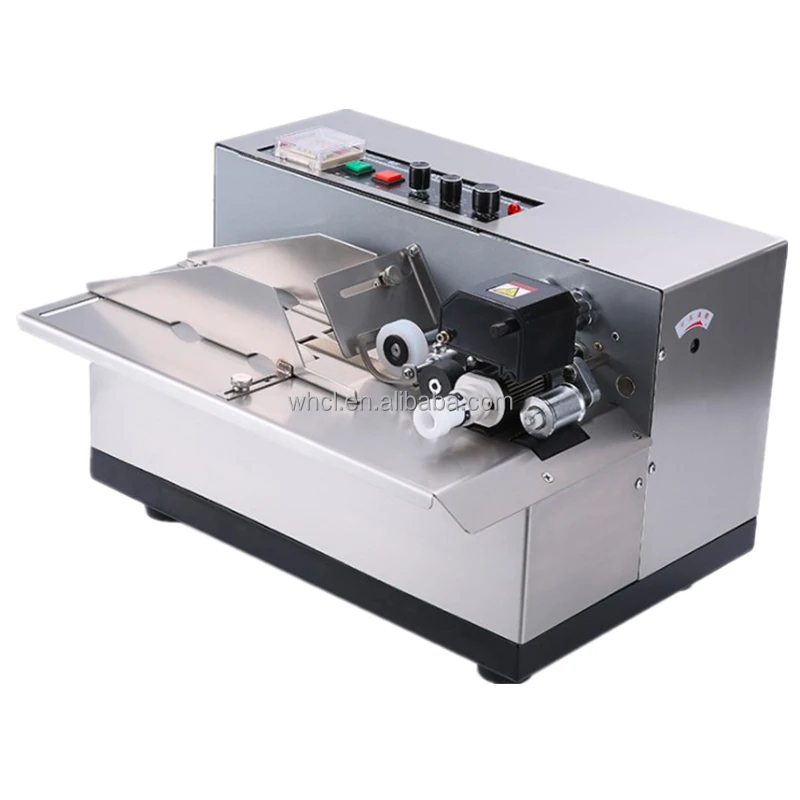 380F Stainless Steel Solid Ink Roller Coder Printer Box Bag Date Printing Coding Machine