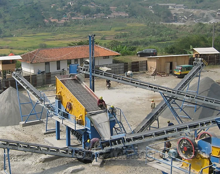 Long Working Life Sand Hot Vibrate Screen Vibrating Two-Decks Screen 3 Deck Screen