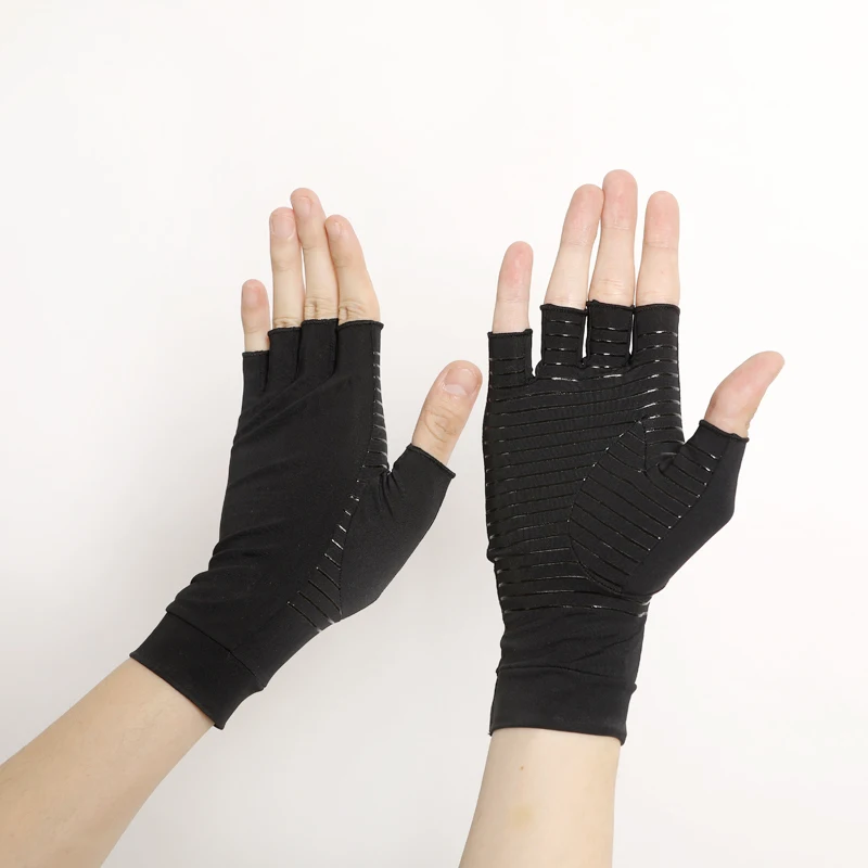 Sports Protection copper compression Arthritis  Wrist Support Brace Sleeve gloves