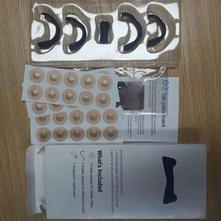 wholesale intake breathing refill tabs pack external nasal dilator strip Reduce Snoring and Relieve Nose Congestion
