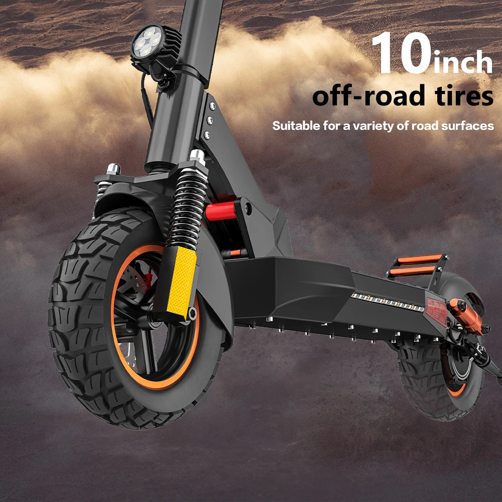 High Security Off Road Foldable Portable Moped Escooter Ebike Hot Selling With Basket With Saddle With Bag Carrier Adult scooter
