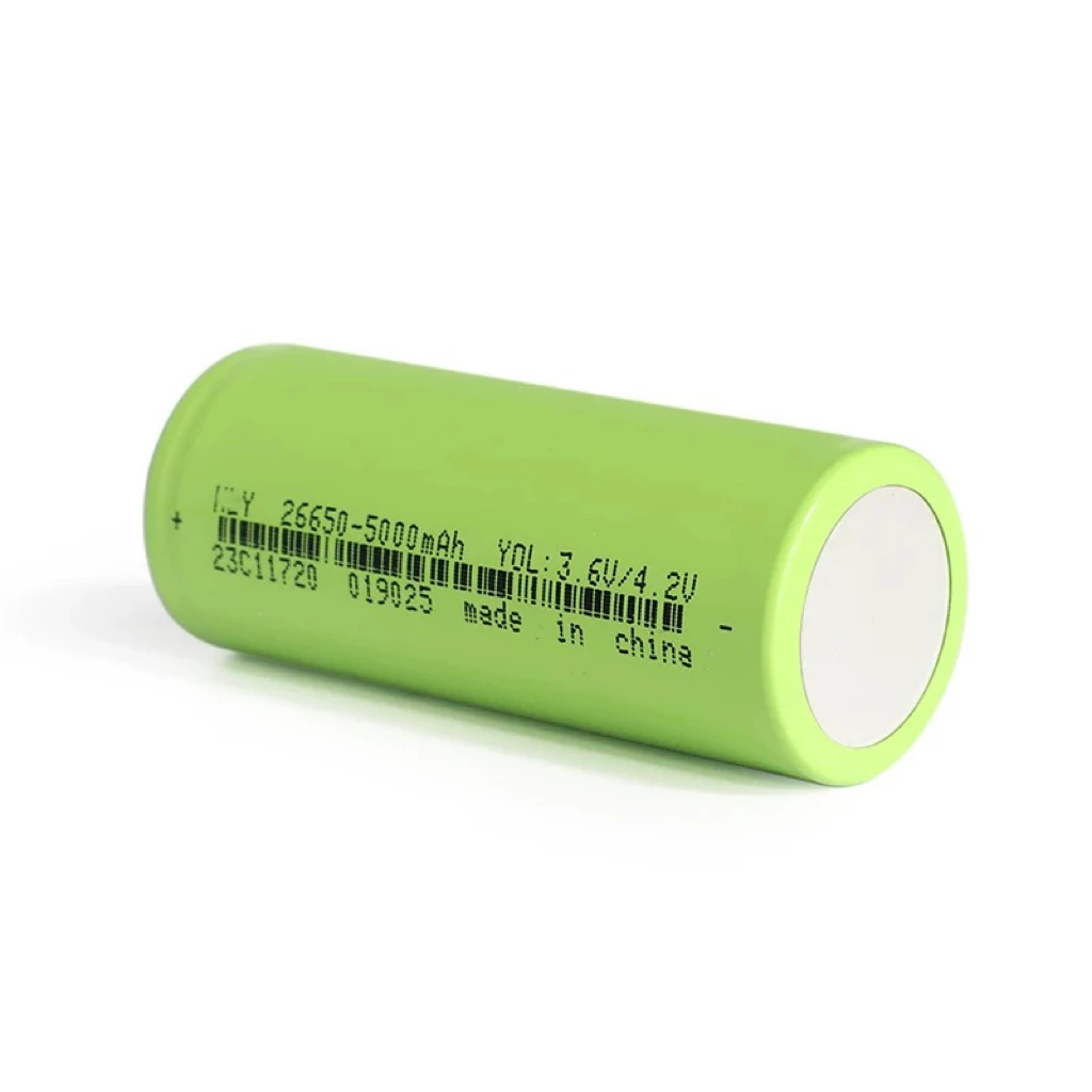 Hot sale 26650 5000mah battery 3.7v 5000mah rechargeable 26650 hly 26650