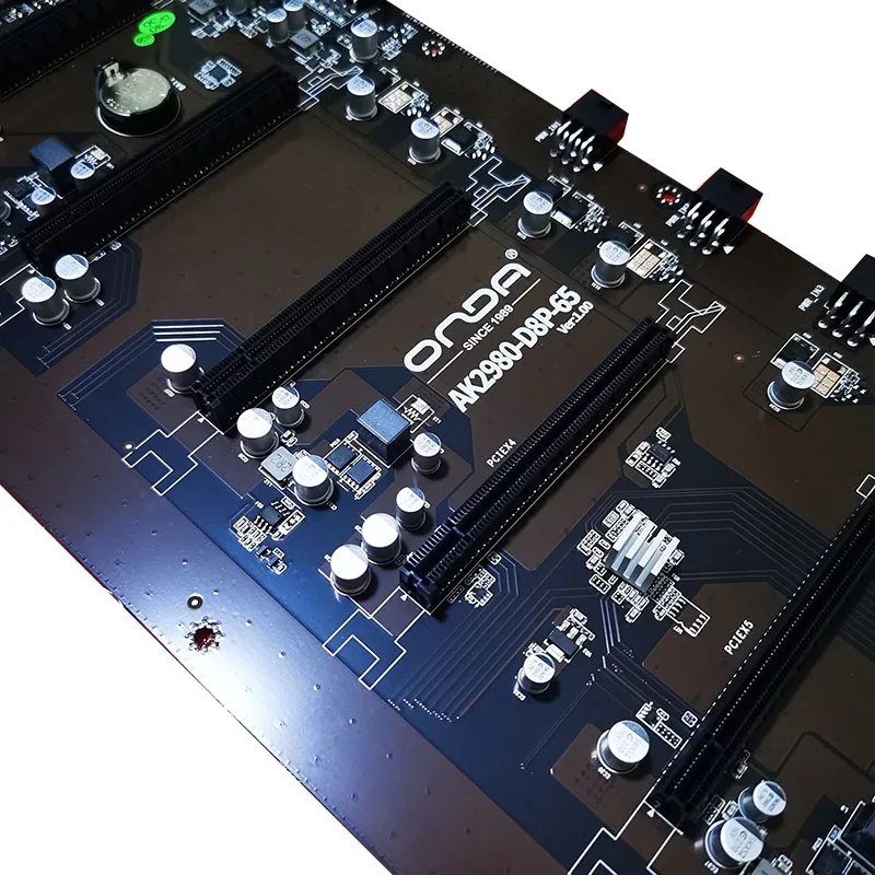  Onda материнская плата AK2980 B250 K15 8 gpu Слот для карт 60 мм 65 70 расстояние графического процессора