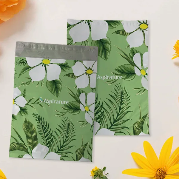 Custom print logo postal envelope plastic clothing package shipping mailing bags branded polybag