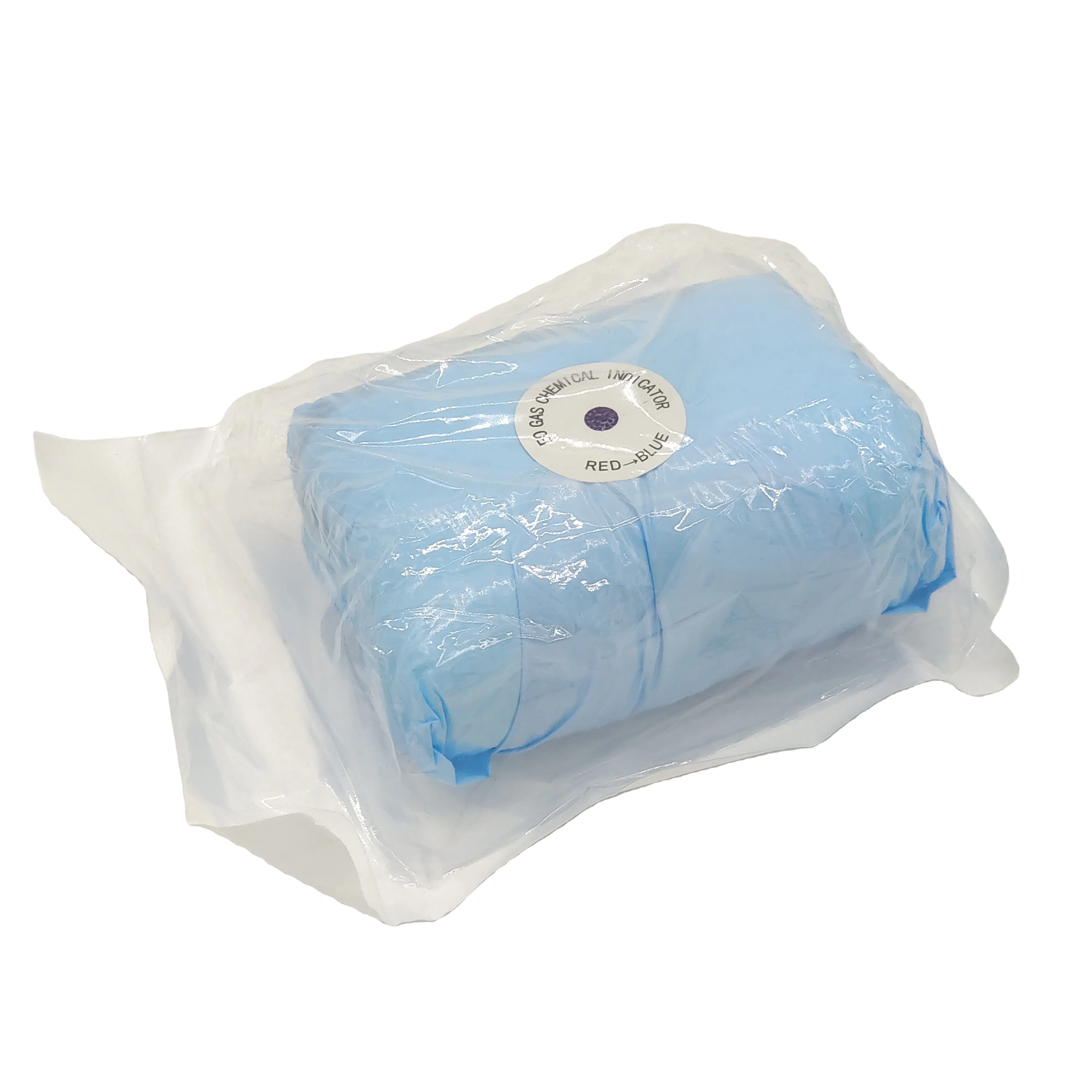 Sterile X-ray detectable abdominal gauze lap sponge with blue loop
