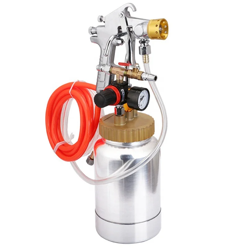 2L Spray Power Tool Tank Airbrush Latex/stone/putty/multi-color Electric Painting Machine Air Spray Gun With High Pressure