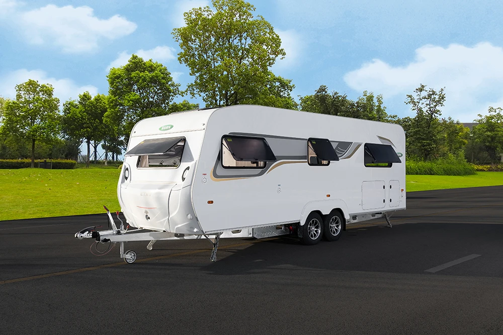 Luxury Van and Caravans Made In China Rv Motorhome Travel Trailer Campers