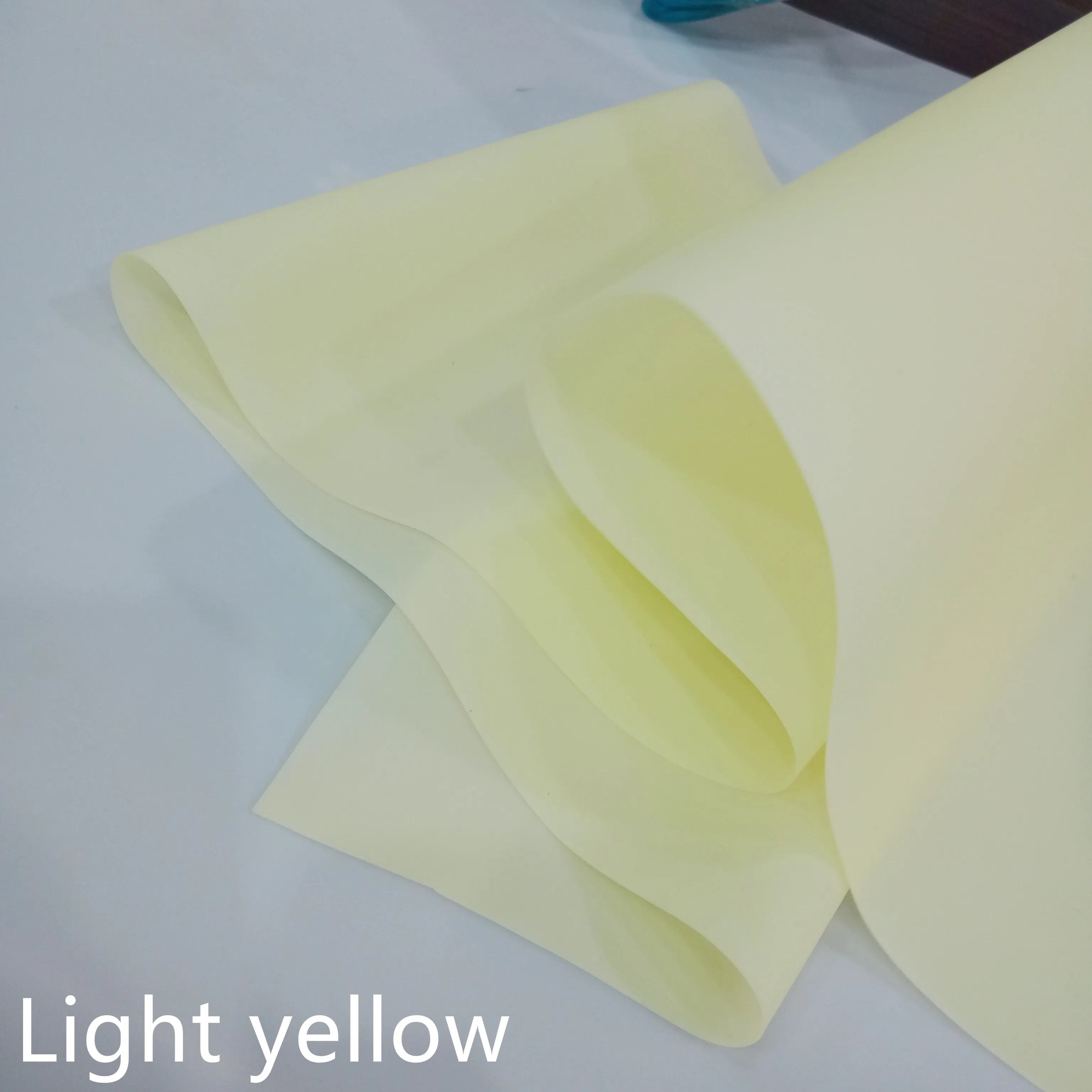 Supply white black blue purple green pink red rose thickened PVC jelly soft adhesive film