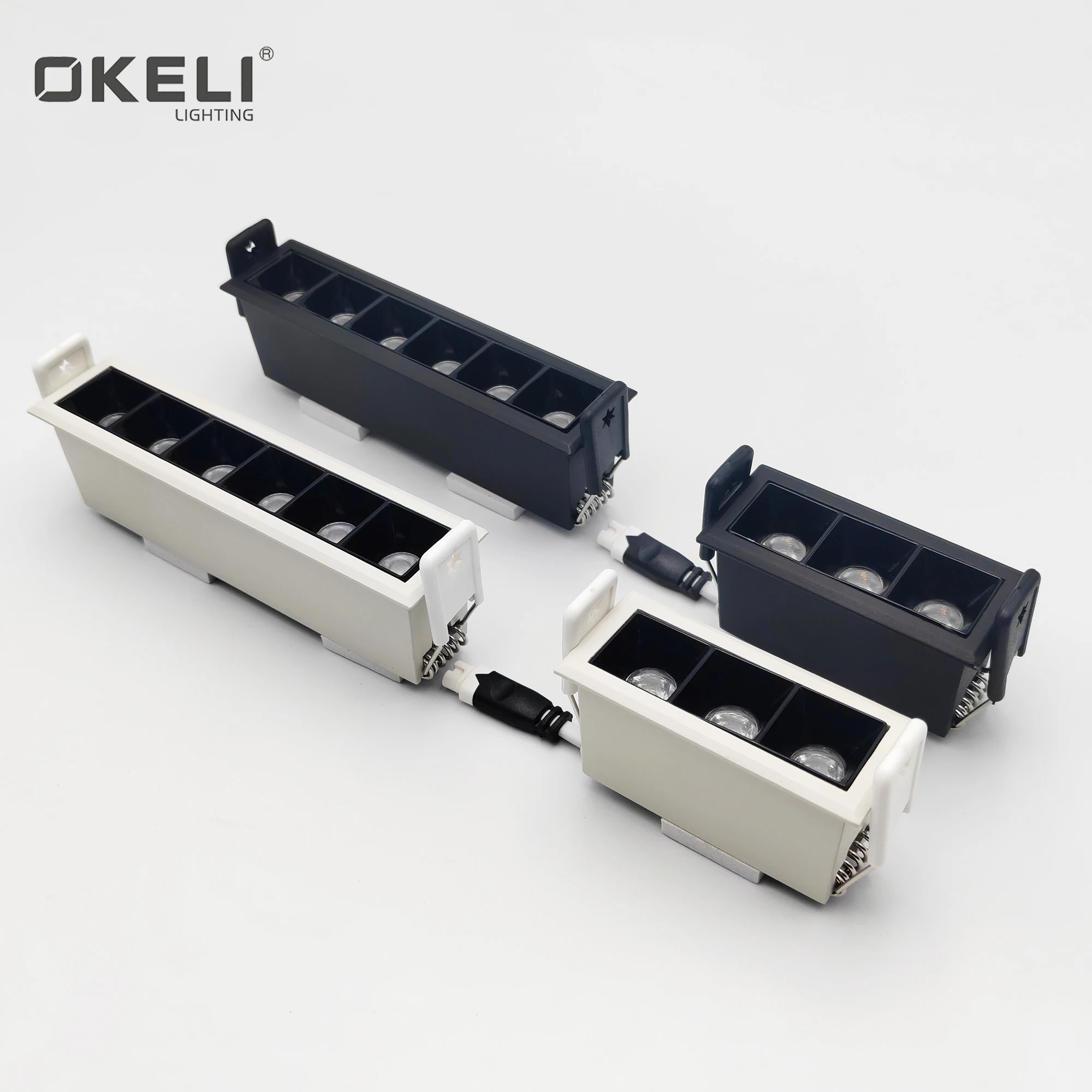 OKELI Wholesale Price 5W 10W Office Hotel Ceiling Recessed SMD Led Linear Light