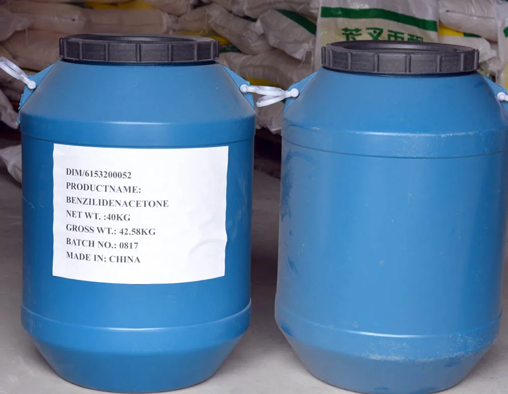 High purity benzalacetone yellowish crystal with CAS Number:122-57-6