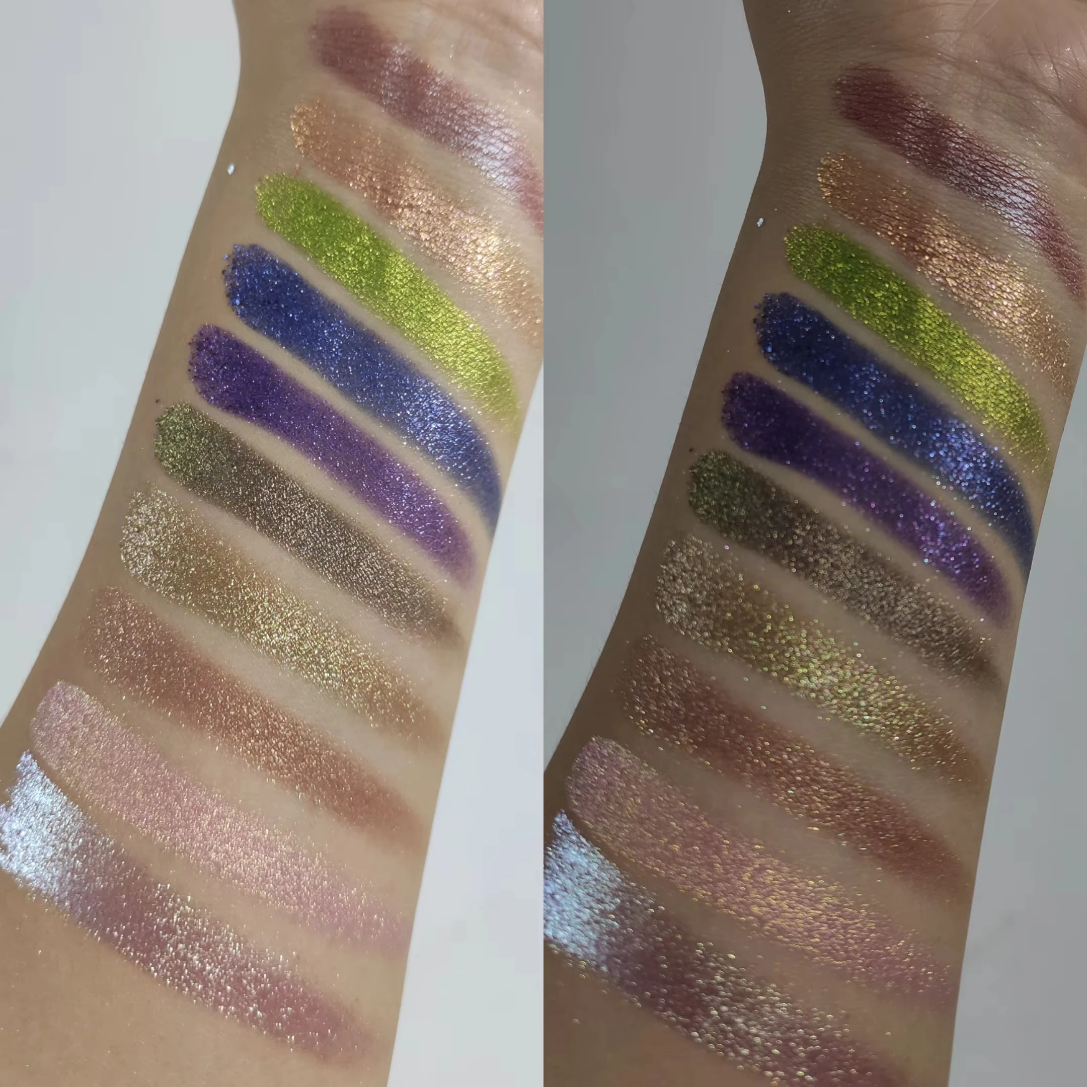 Pressed Duochrome Eyeshadow Cruelty Free Vegan Beauty Cosmetics Makeup Low MOQ in Stock
