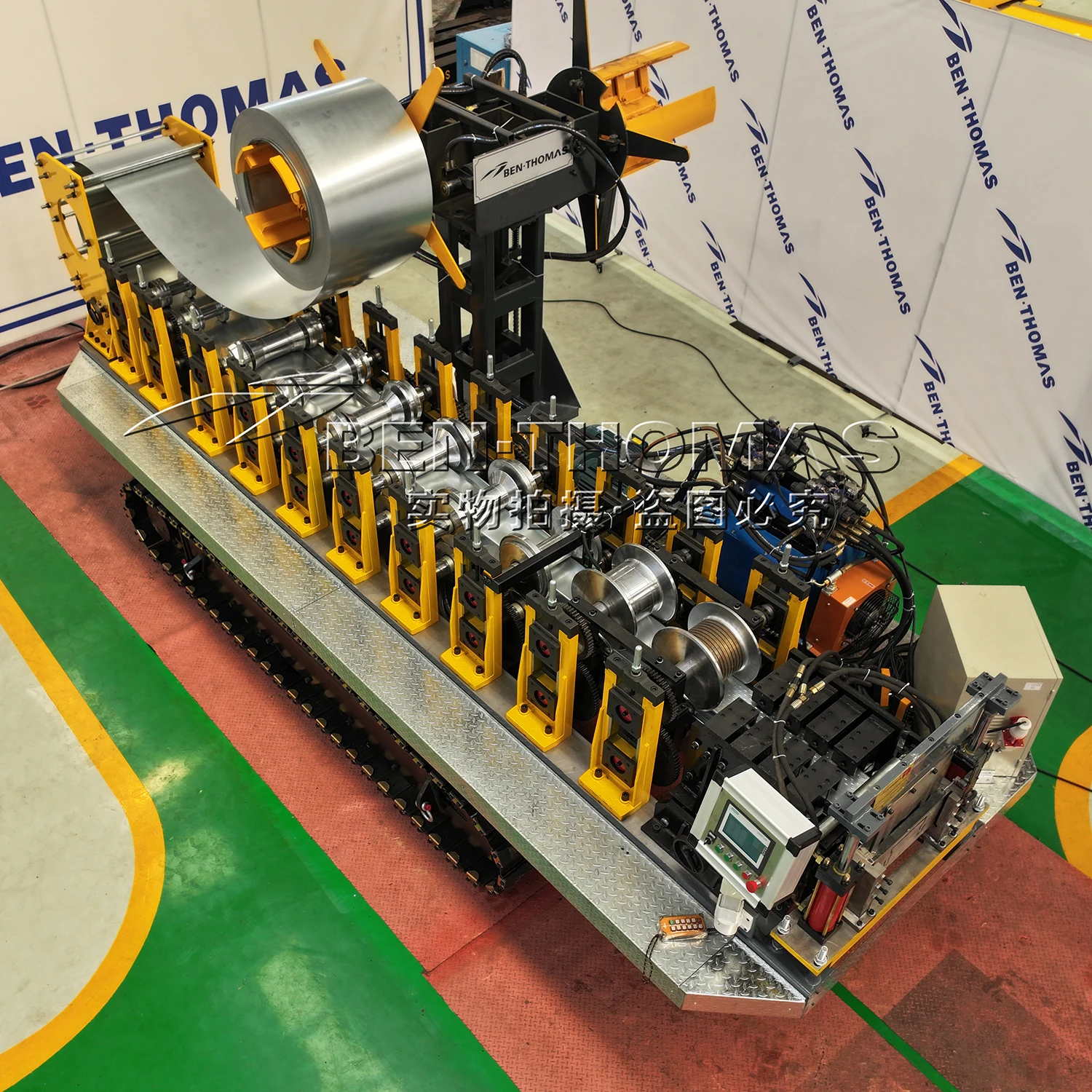 Latest Technology roll forming machine for gutter greenhouse gutter machine