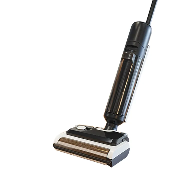 High Power 220W Cordless Vertical Wet Dry Vacuum Cleaner All in One Sweeping Mopping Self-Cleaning for Home/Office