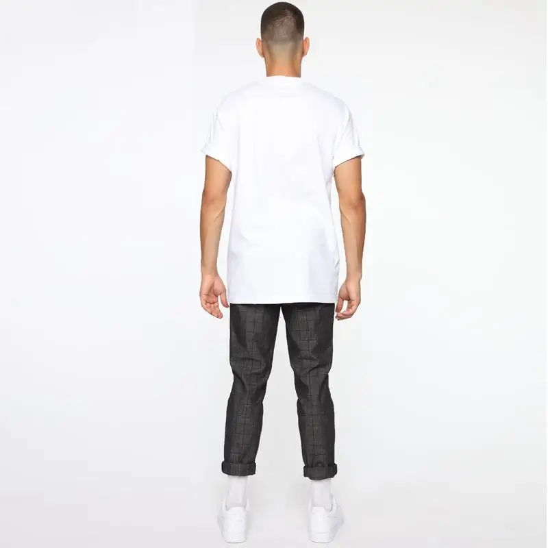 Wholesale 100% Cotton Custom Printing Men Gym T Shirts