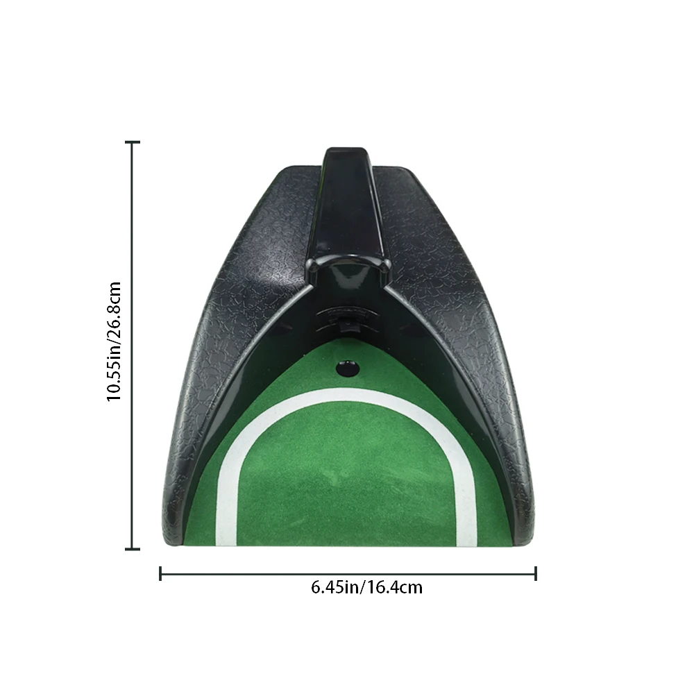 Factory Custom Office Golf Ball Kick Back Automatic Return Putting Cup Device,Practise Putting Green Training Aid Auto Return