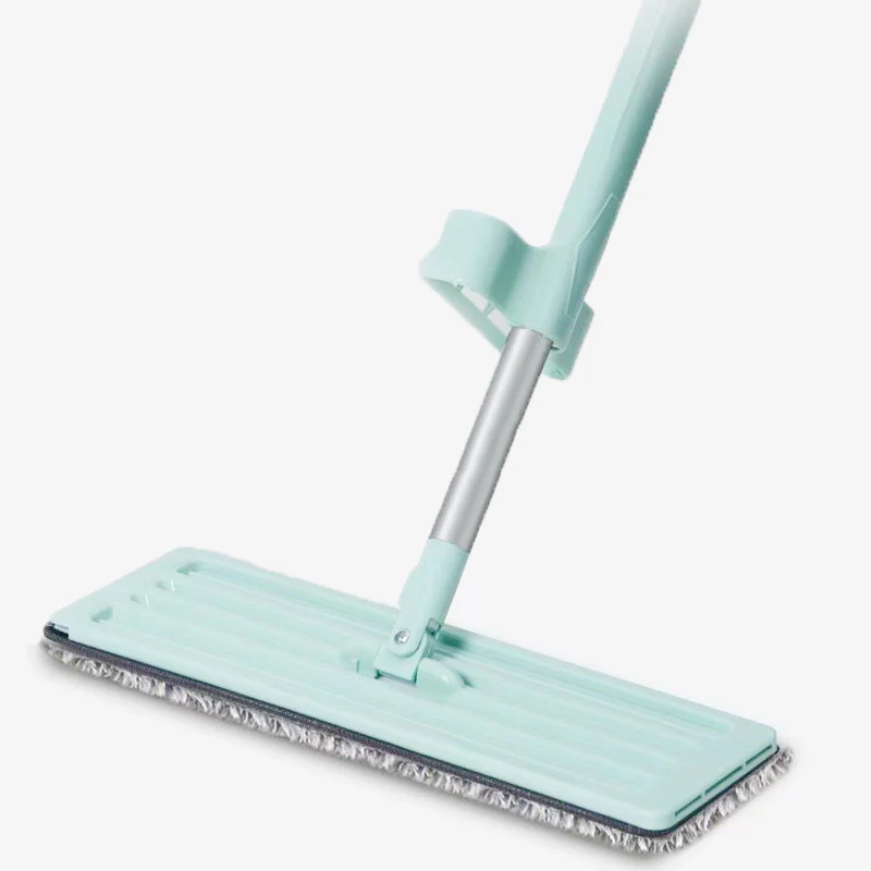 Household Free Hand Scrape Floor Swab Washing Bathroom Floor Mop Clean Tool Microfiber Flat Mops Cleaning Floor