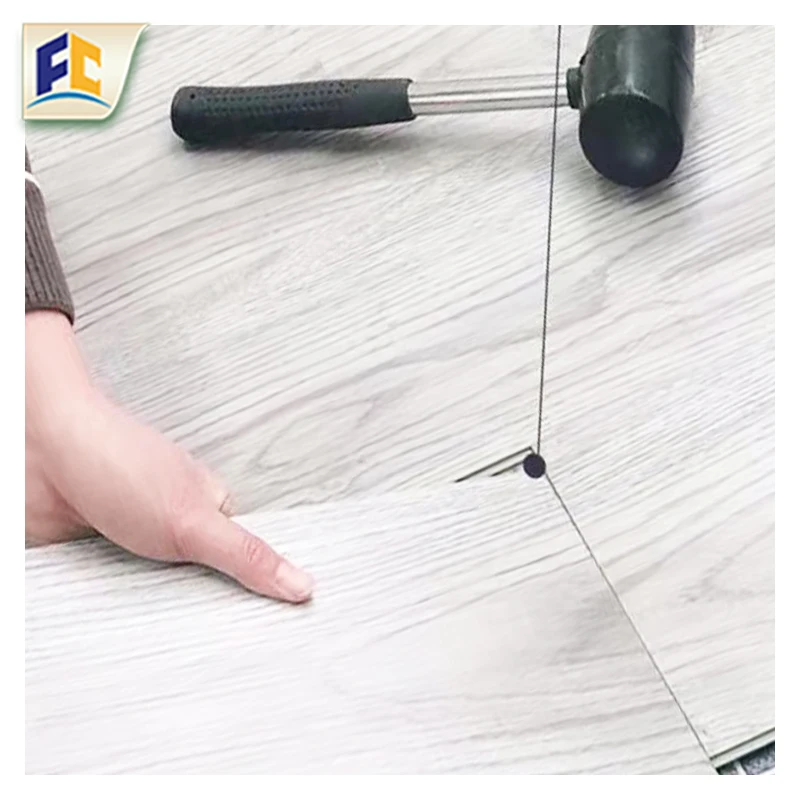 Durable Garage Plastic Covering Elegant Oak Parquet Tiles For Interiors Waterproof WPC Decking With Click System SPC Flooring