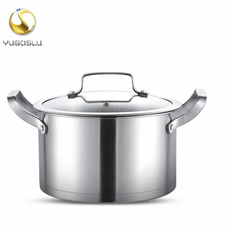 home appliance Factory Wholesaler stainless steel cooking pot cookware set for kitchen