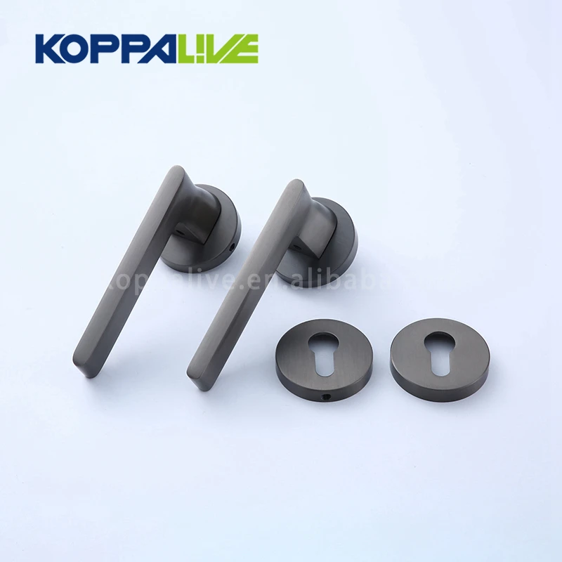  Роскошный Европейский кухонный латунный врезной дверной замок KOPPALIVE ручка ручки