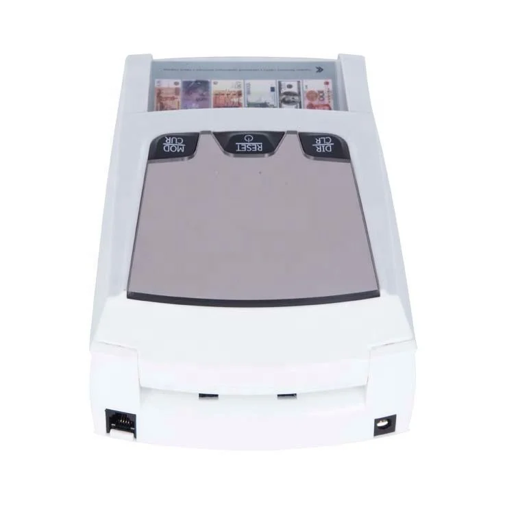 Money Detector banknote counting machine automatic Value UV MG IR DB326 white