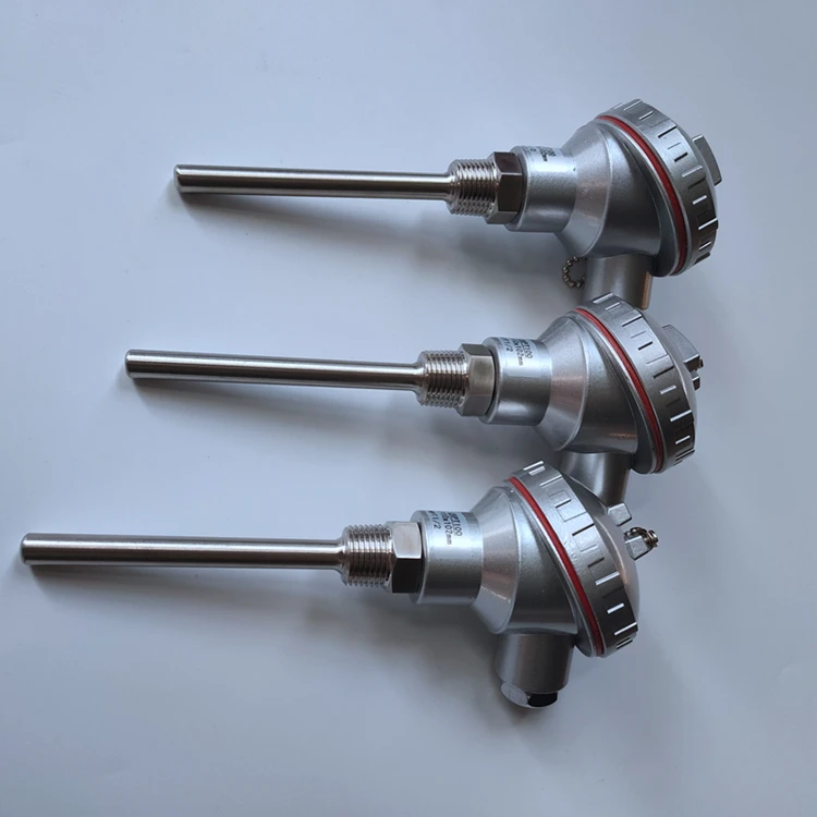 Pt100 sensor with fixed female thread