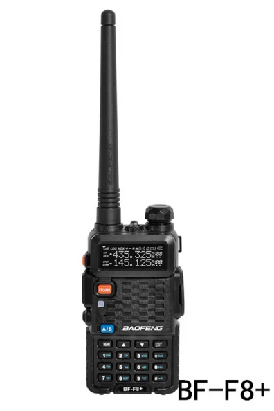 Baofeng F8+ Walkie Talkie 10 km VHF UHF Dual Band Handheld