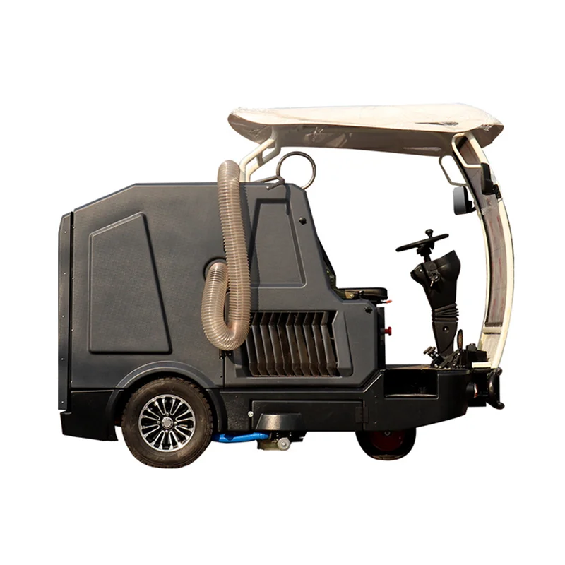 China Factory Wholesale Automatic Ride On Floor Road Sweeper