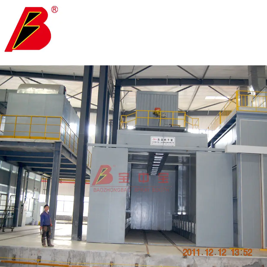 Spray Paint Booth/Spray Booth Car Painting Room Oven/Paint Spray Booth For Car Factory Sales