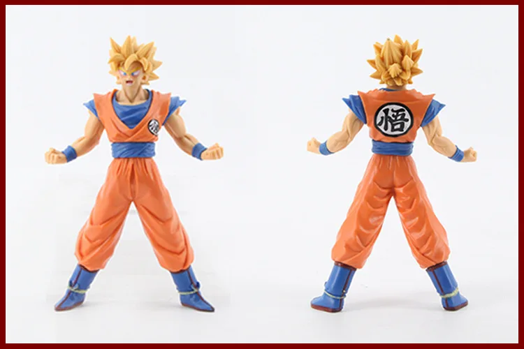 Аниме 6 шт./компл. Dragon Super Saiyan Vol.6 фигурки аниме шар ПВХ Модель
