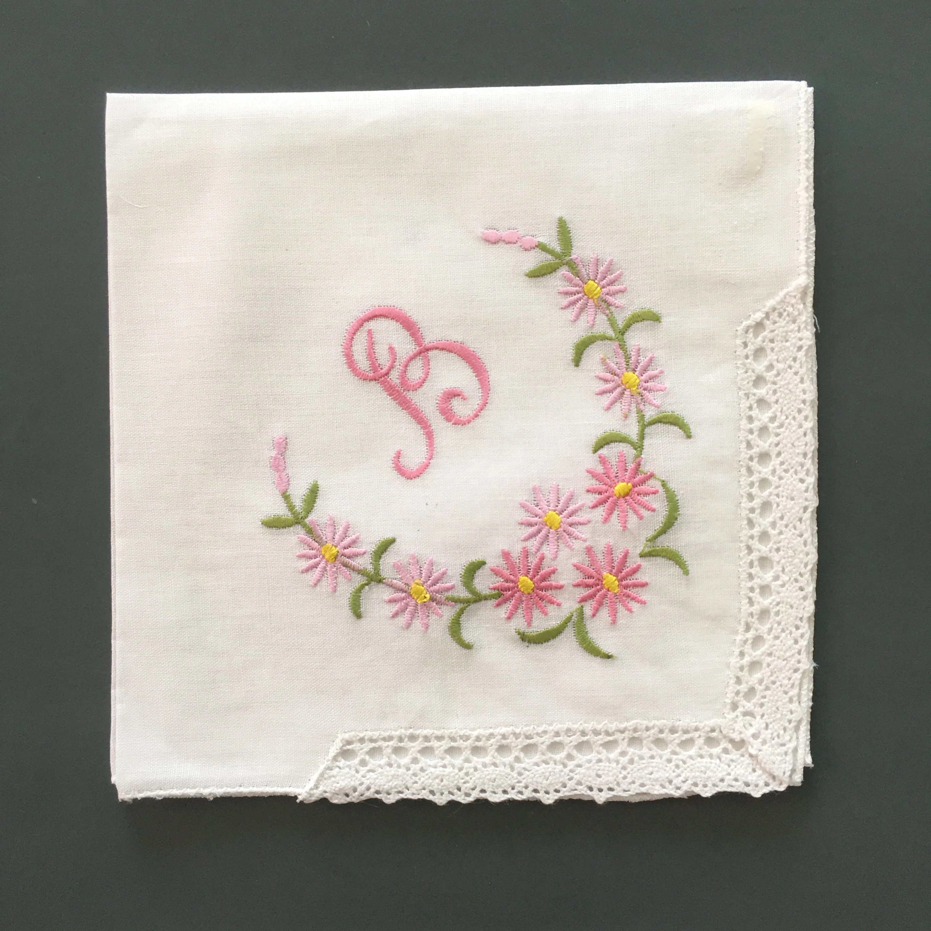 AAA Grade embroidered handkerchief