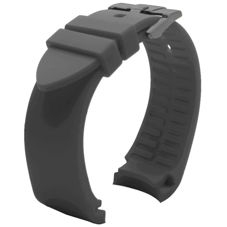 Curved End 20mm Rubber Silicone Watch Bands For Omega-Watch AT150 Seamaster-007 for Seiko-Strap Brand Watchband