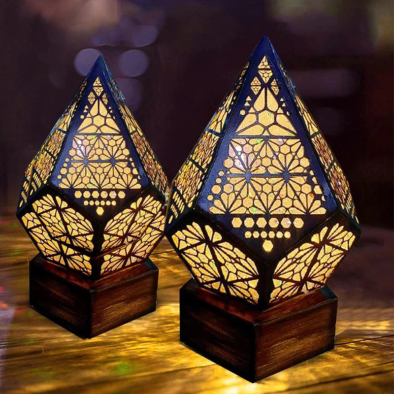 Новый дизайн инновационный богемный свет для дома декоративные роскошные золотые металлические ремесленные лампы подарок декоративные элементы для гостиной