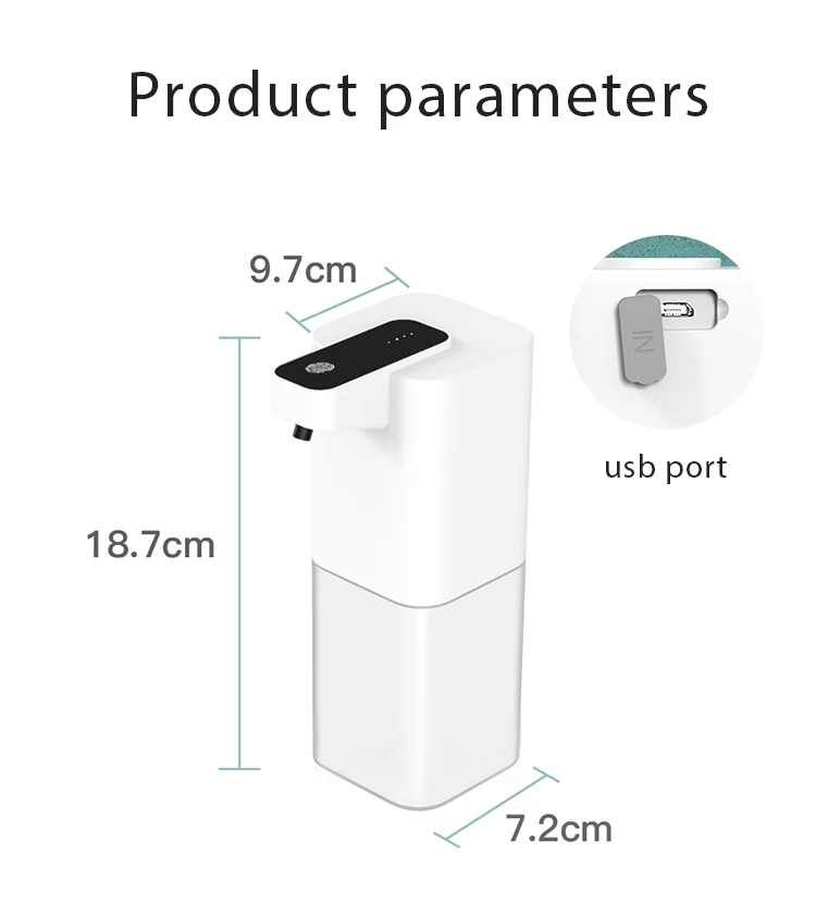 Household Touchless Auto Soap Dispenser Automatic Infrared Sensor Liquid Hand Sanitizer Dispenser