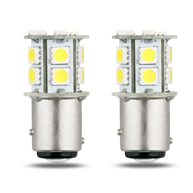 
Universal LED BA15D BAY15D 1157 13SMD 5050 DC12V 6000K brake light 