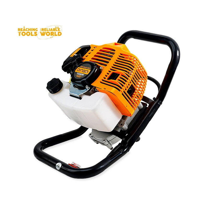DINGQI G1E44F-5D 51.7cc Tree Planting Hole Digger Machine Soil Ground Drill Petrol Gas Powered Earth Augers