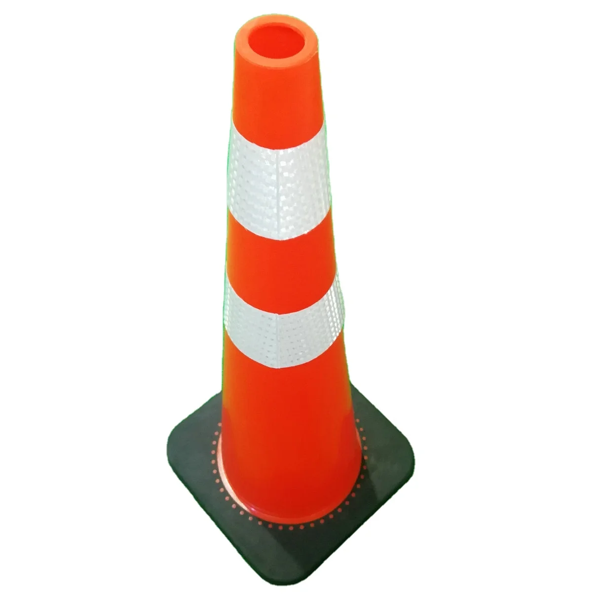 720mm Red Traffic Cone Led Light PVC Cone Plastic Road Cone For Safety