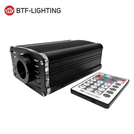  DC12V 18 Вт RGBW волоконно-оптической звезды потолочный светильник комплект 360 шарнирного соединения с эффектом мерцания RF