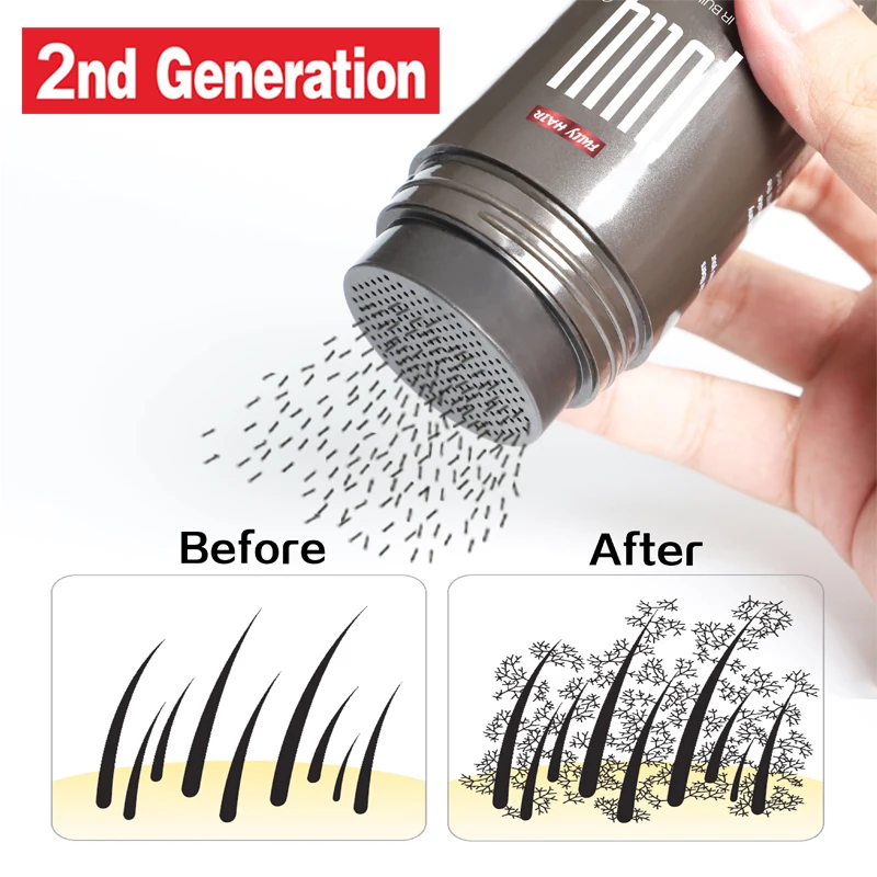 FULLY GMP Factory Fibras Capilares Completely Conceals Hair Loss in 5 Seconds Hair Fibres
