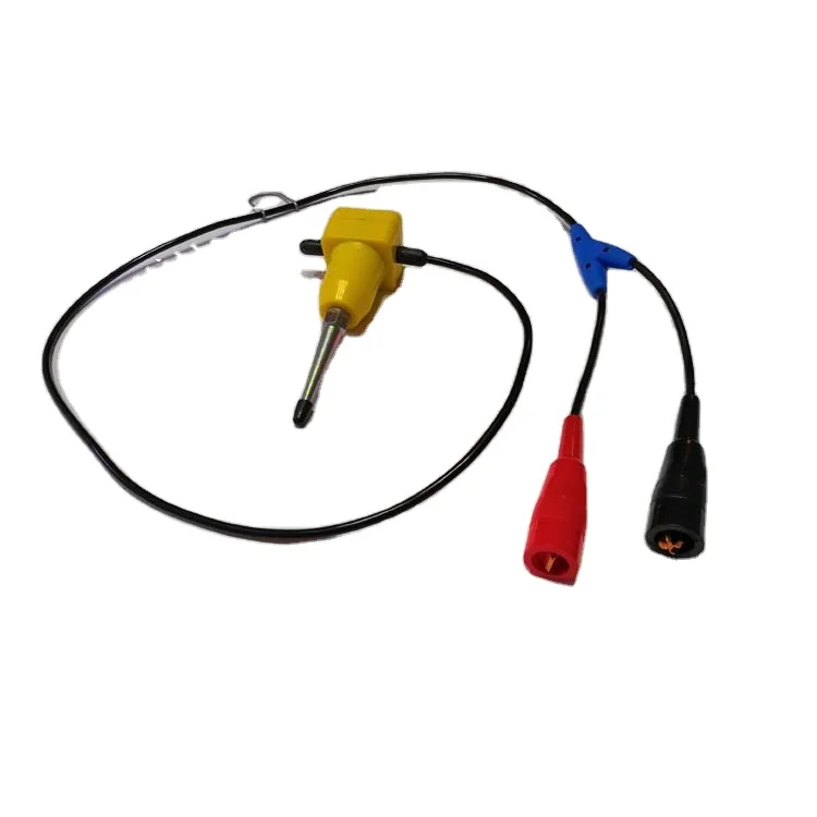 Single SM4 geophone 10Hz vertical in waterproof land case with Mueller clips connector, Seismic Survey Seismic geophone