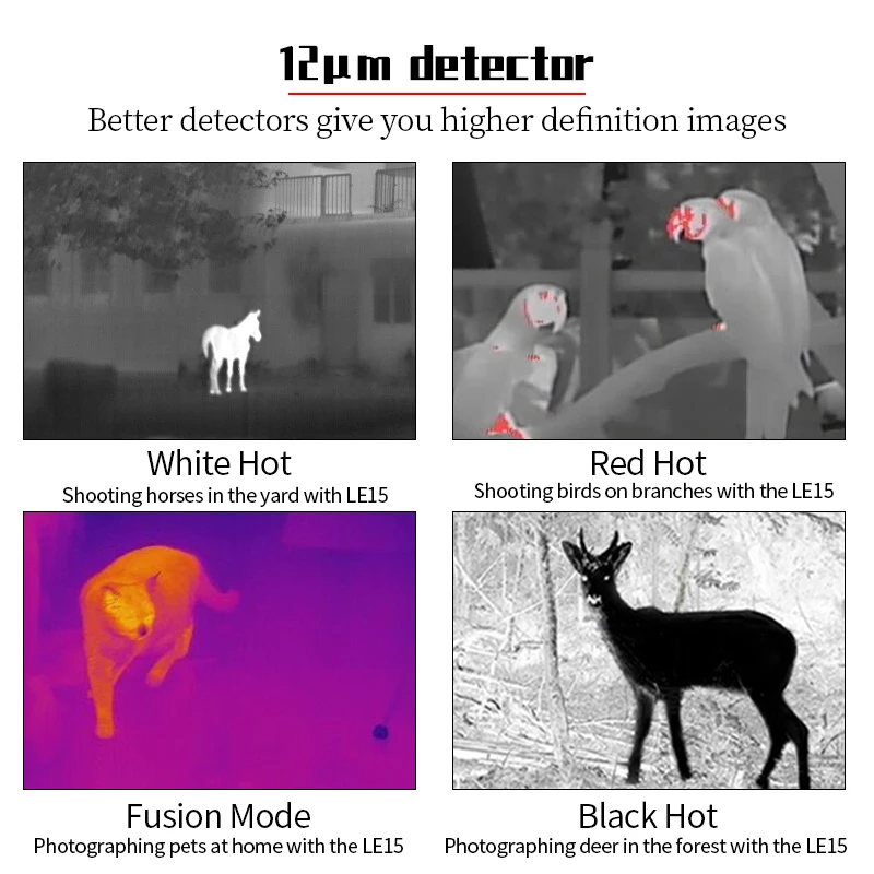 New Arrival HikMicro LE10 LE15 Infrared Thermal Imager Scope Monocular