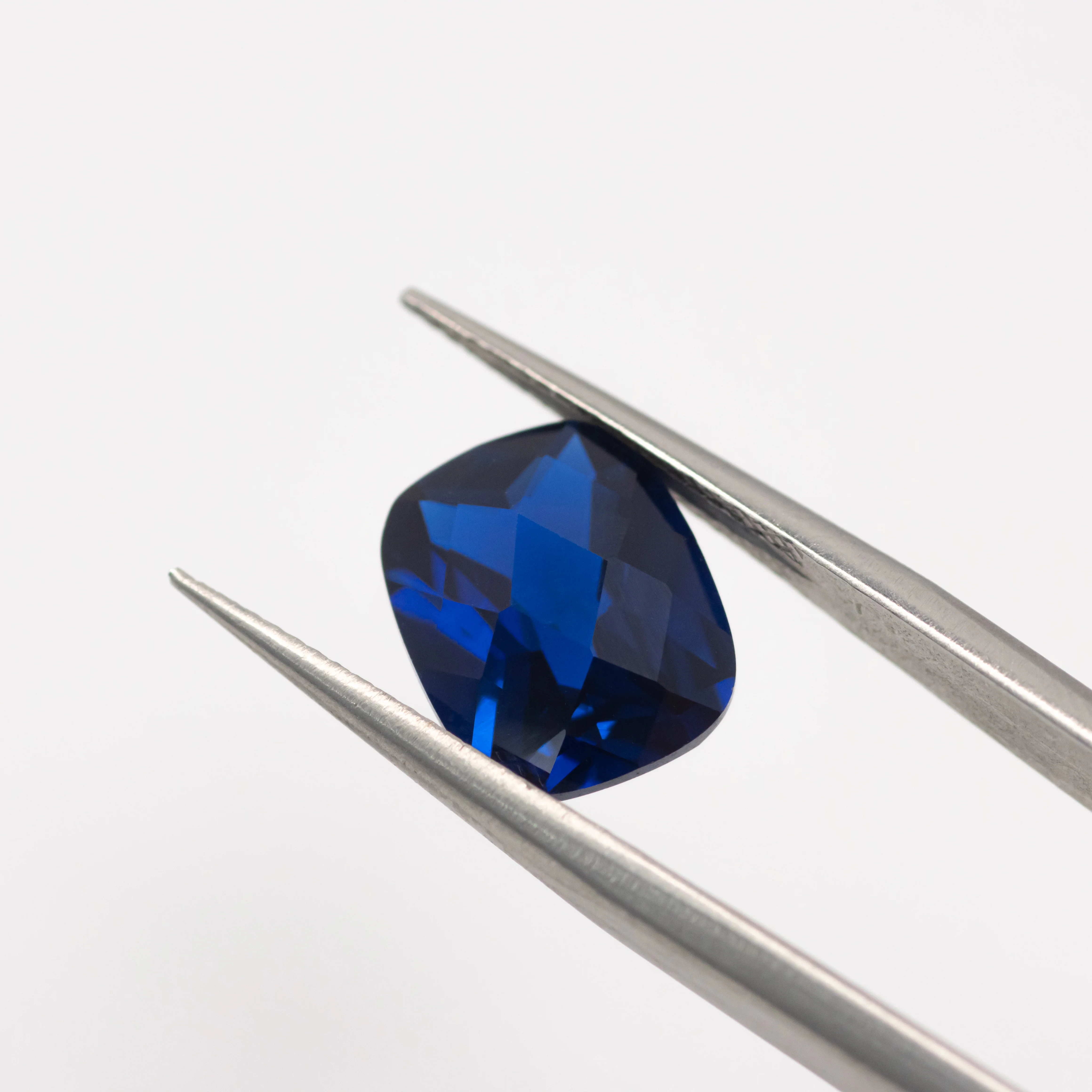 Loose Gemstone High Quality Synthetic Blue Spinel #113 Oval Single Checker 9*11mm