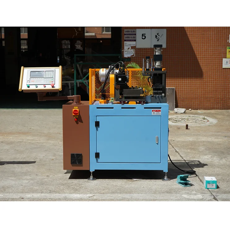 Double Work Position Automatic Hydraulic Copper Aluminum Round Pipe Tube End Forming Machine