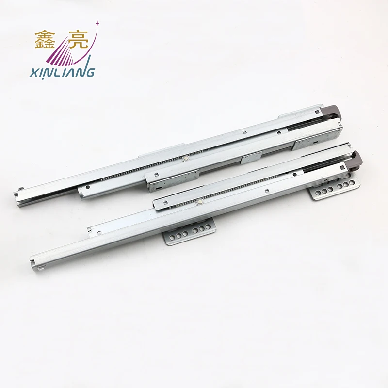 soft closeing damping slide of side mounted pant undermount drawer slide with furniture ball bearing slide drawer