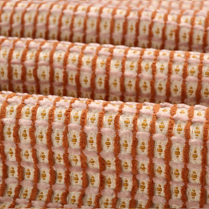 280gsm Sustainable Vintage Plaid Yarn-Dyed Fleece Coat Tweed  Wool/Polyester Fabric