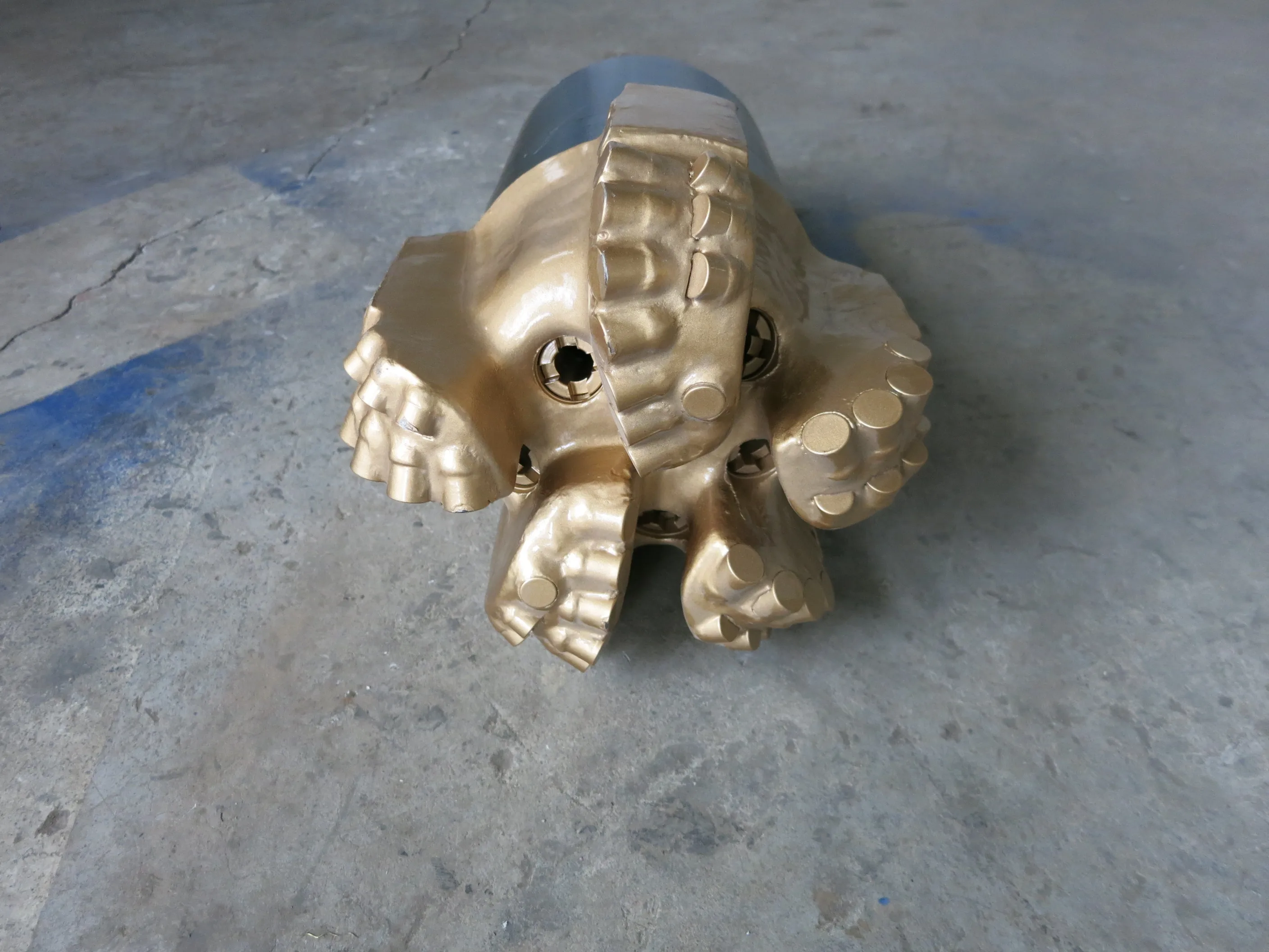 6 inch PDC bit (152.4mm) Steel body 6 blade diamond bit for water well oil well multi function