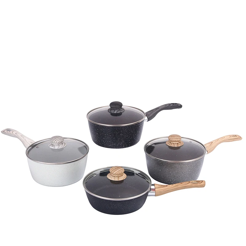 Food Grade Safe Cooking Soup Pans Customized Non Stick Egg Cooking Pot with Handle