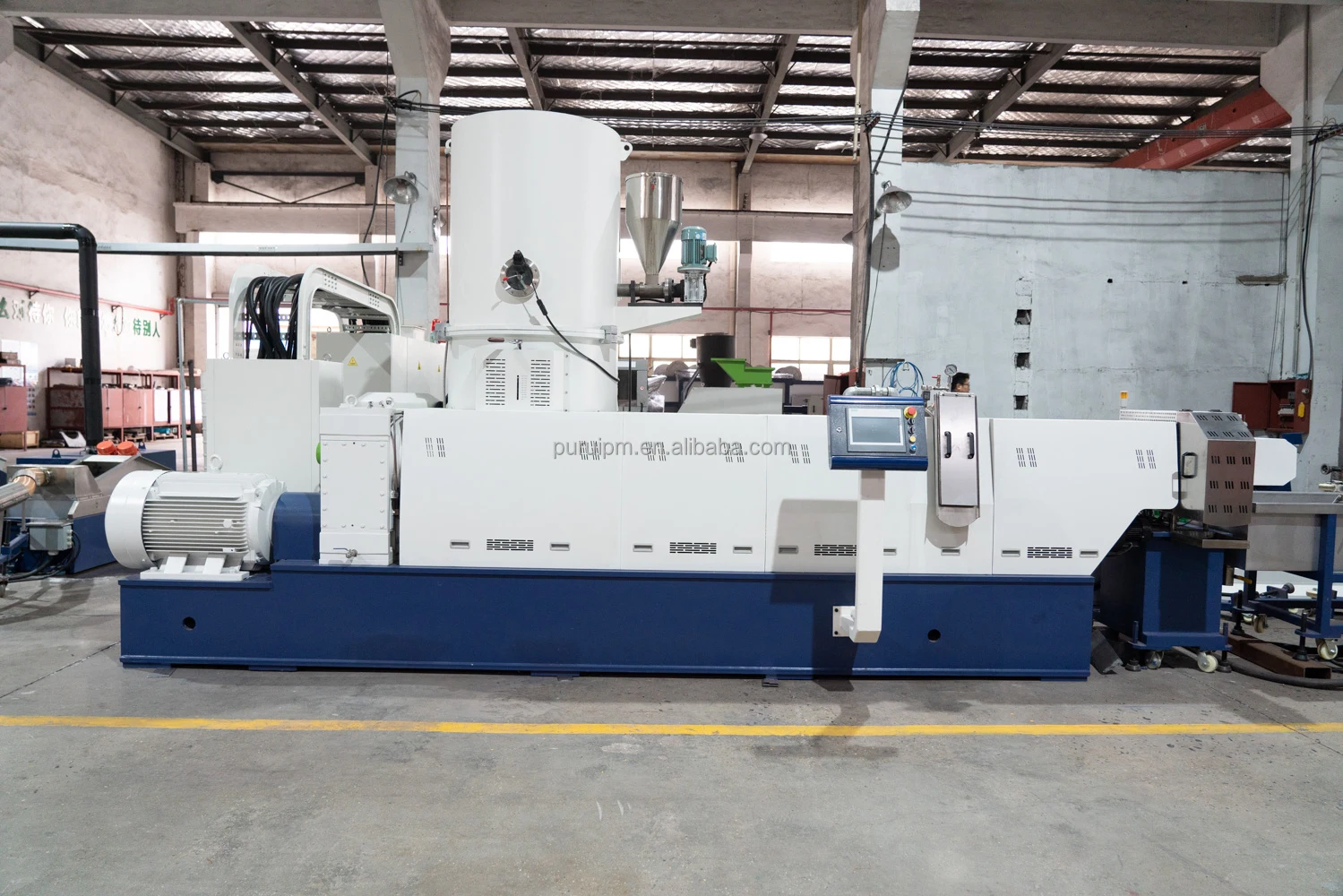 plastic recycling machine granulator 1000kg/h