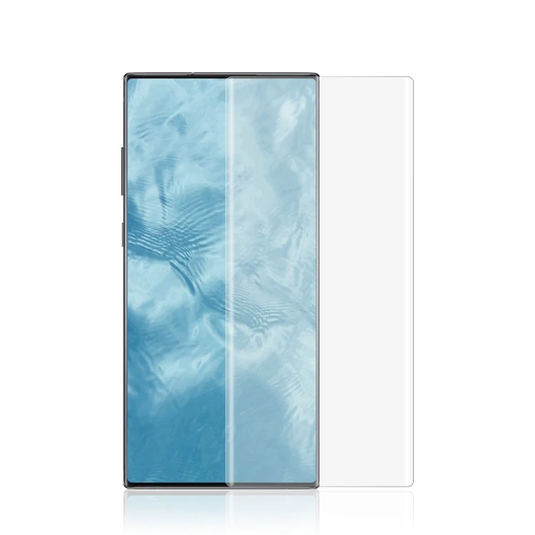 MRYES News 0.26MM 3D Nano UV Liquid Full Glue Cellphone Screen Protector Tempered Glass For Samsung Note 20 20 Plus