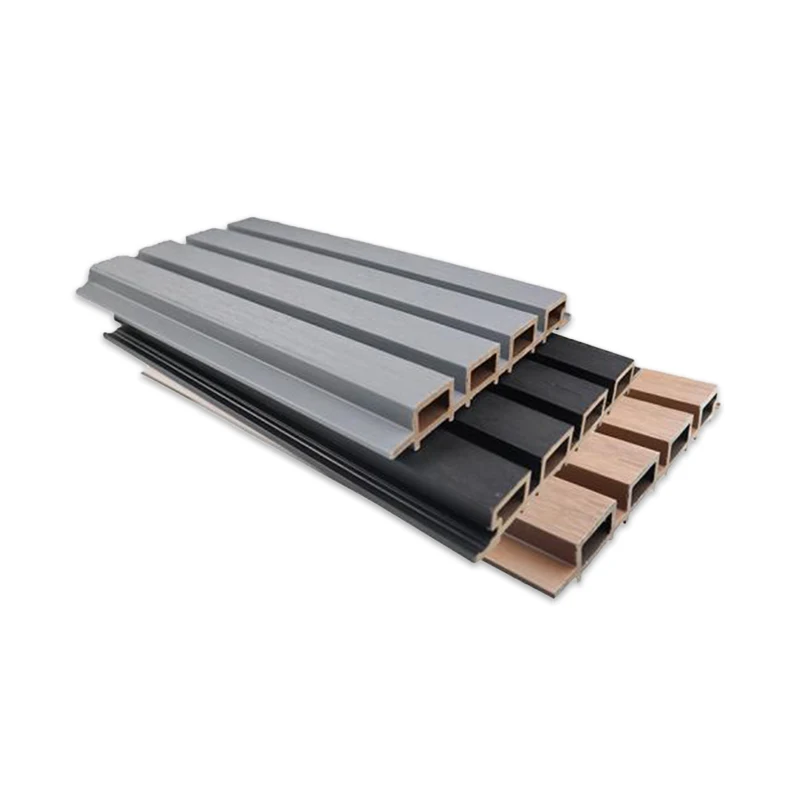 House Wall Interior Cladding Black Wood Plastic Composite Wpc Fluted Panels Other Boards